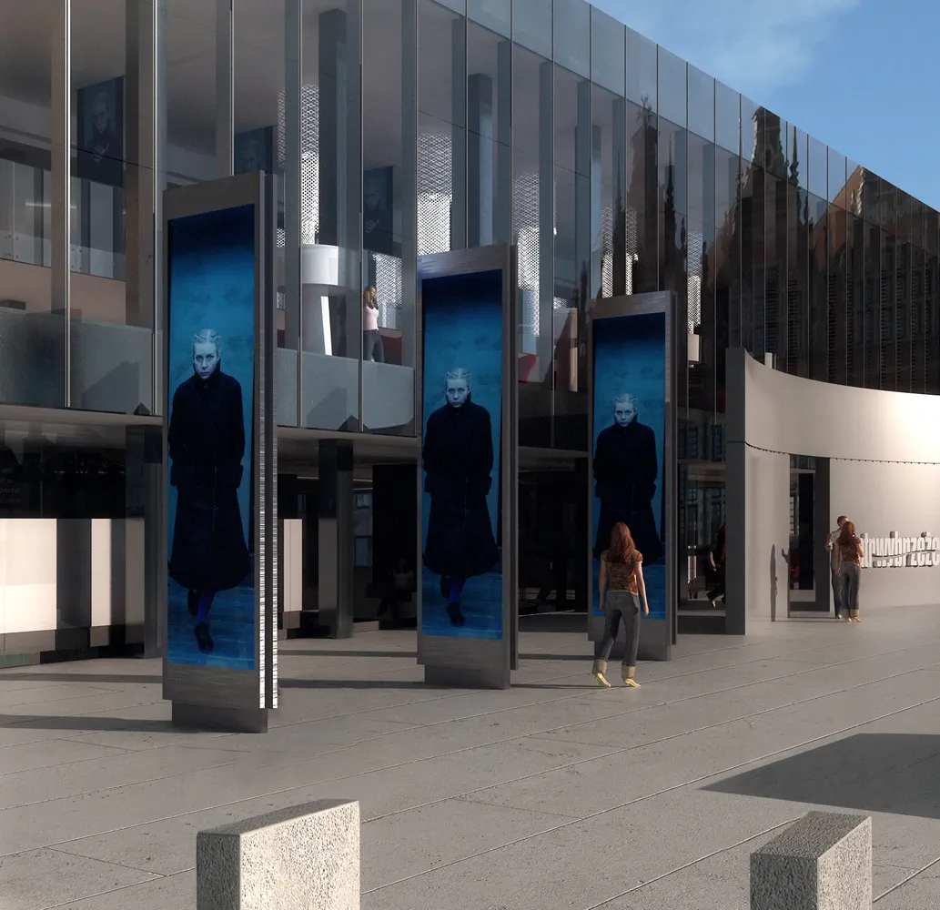 Teatr Wybrzeże i ulica Teatralna