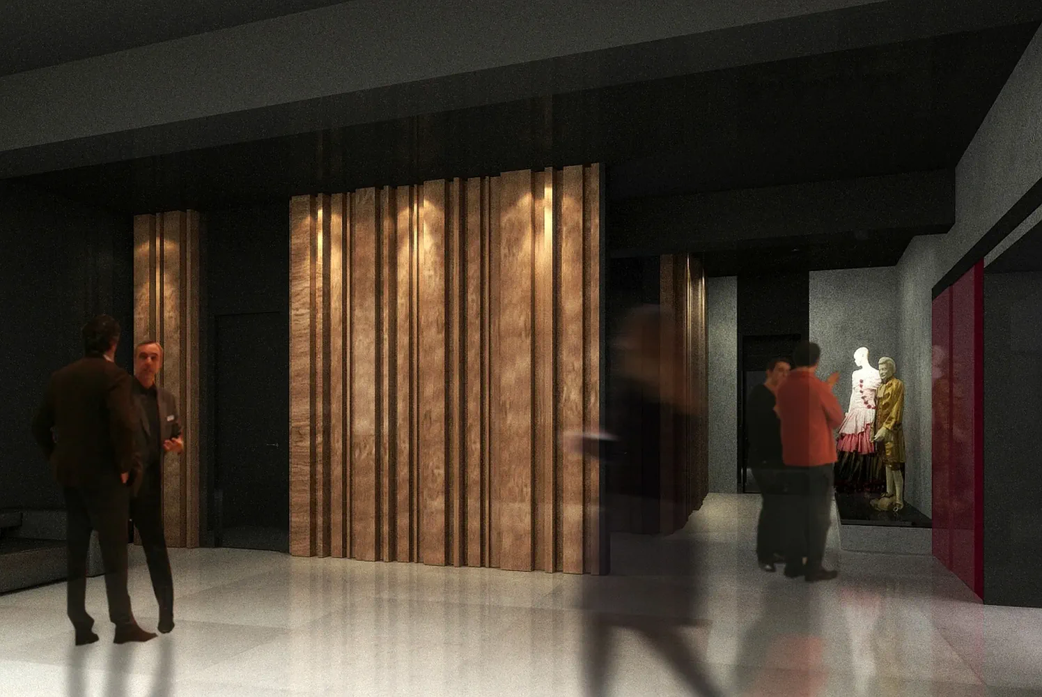 Teatr Wybrzeże i ulica Teatralna