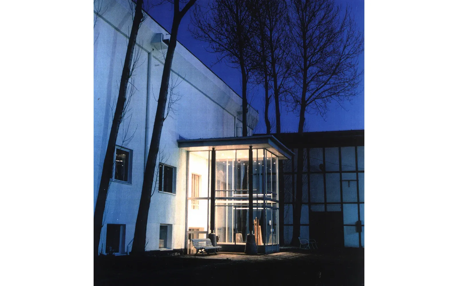 Wejście główne w Państwowej Galerii Sztuki w Sopocie