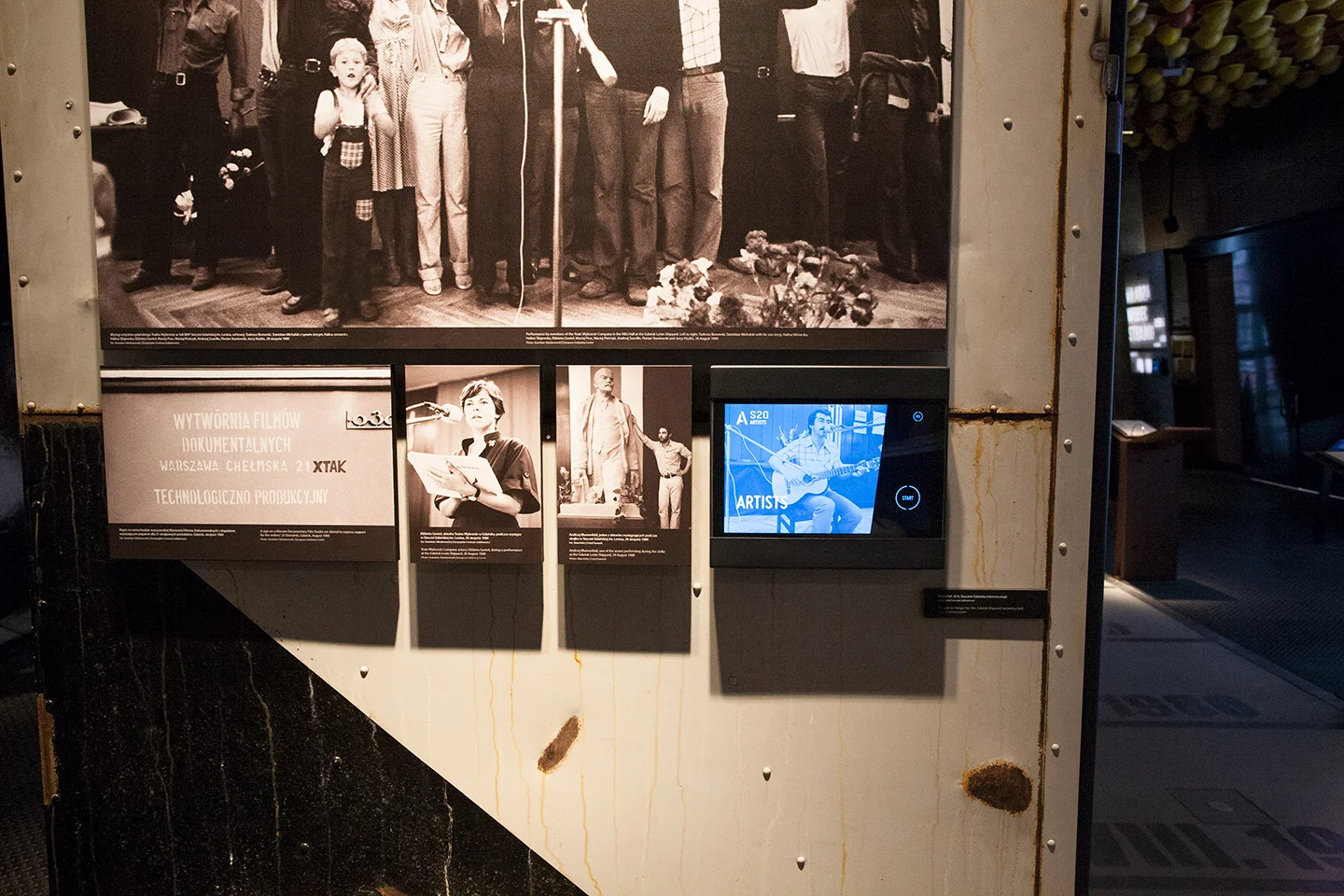 Europejskie Centrum Solidarności – System Orientacji Wizualnej