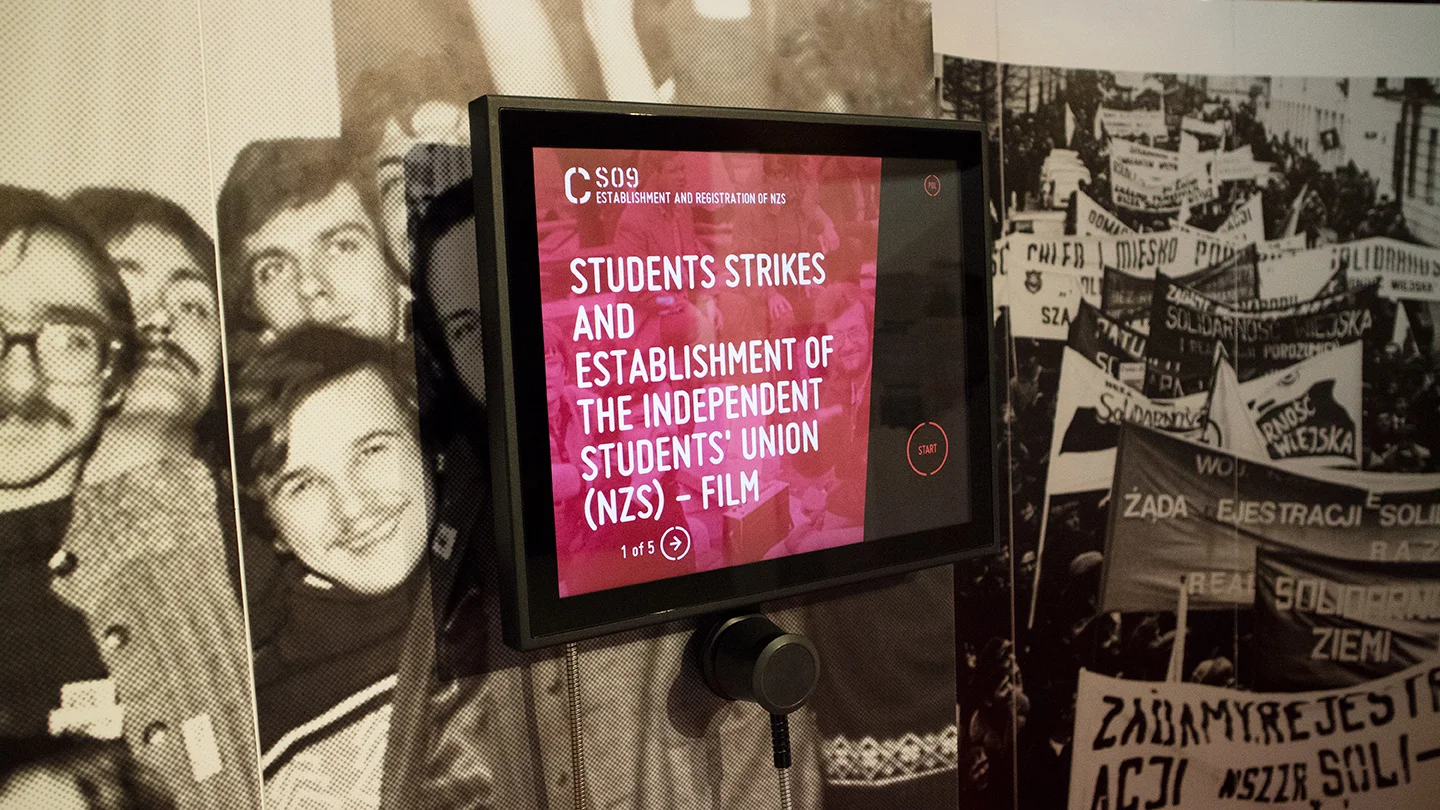 Europejskie Centrum Solidarności – System Orientacji Wizualnej