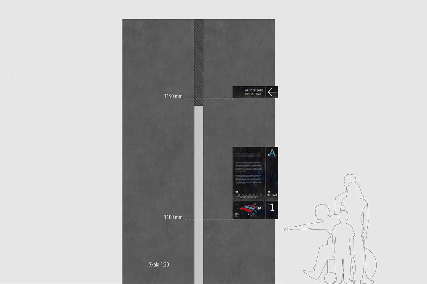 Europejskie Centrum Solidarności – System Orientacji Wizualnej