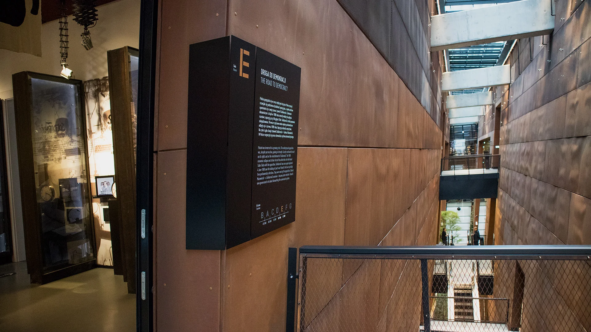 Europejskie Centrum Solidarności – System Orientacji Wizualnej