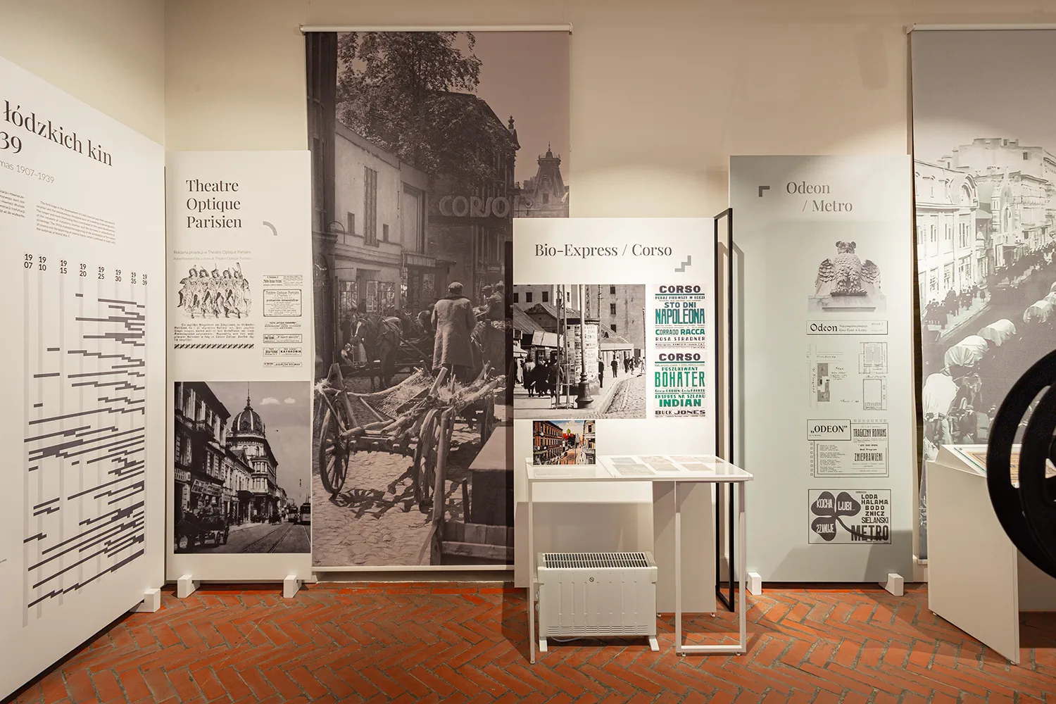 Wystawa stała Muzeum Kinematografii w Łodzi p.t. „Łódź filmowa”