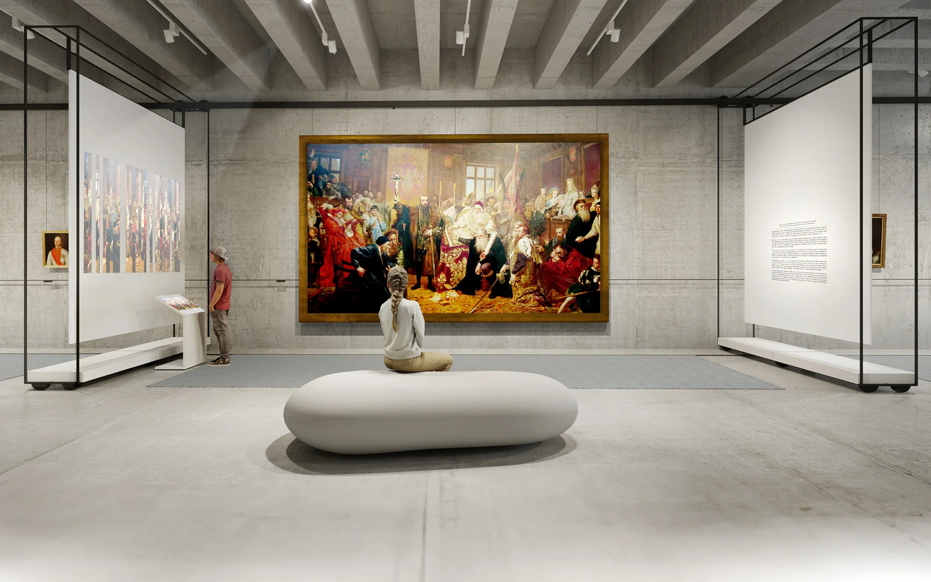 Projekt konkursowy wystawy stałej w Muzeum Książąt Lubomirskich we Wrocławiu