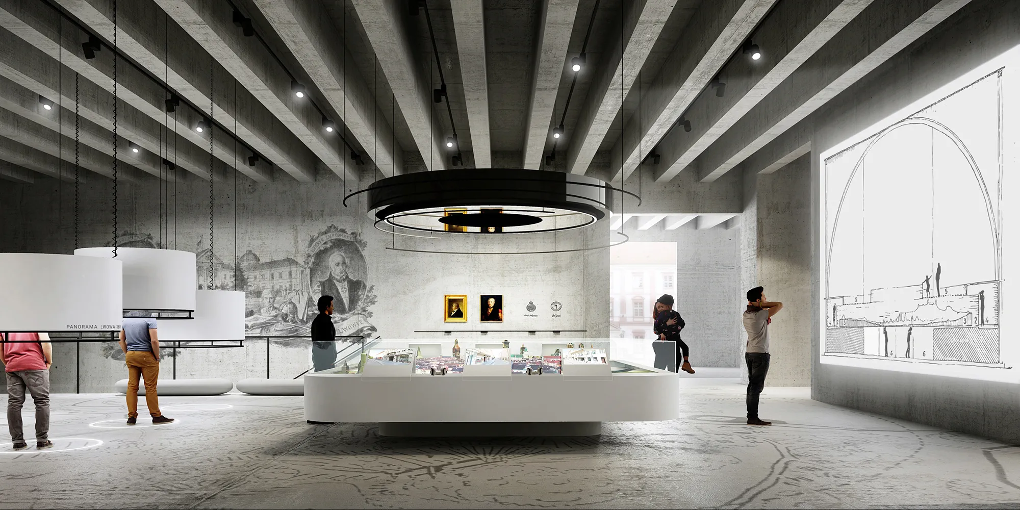 Projekt konkursowy wystawy stałej w Muzeum Książąt Lubomirskich we Wrocławiu