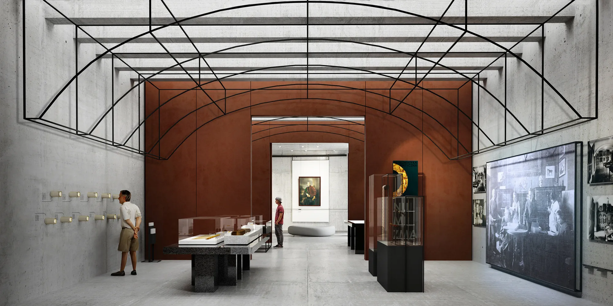 Projekt konkursowy wystawy stałej w Muzeum Książąt Lubomirskich we Wrocławiu