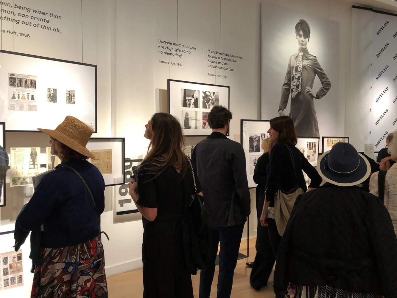 Projekt wystawy „Barbara Hoff. Polskie projekty, polscy projektanci”