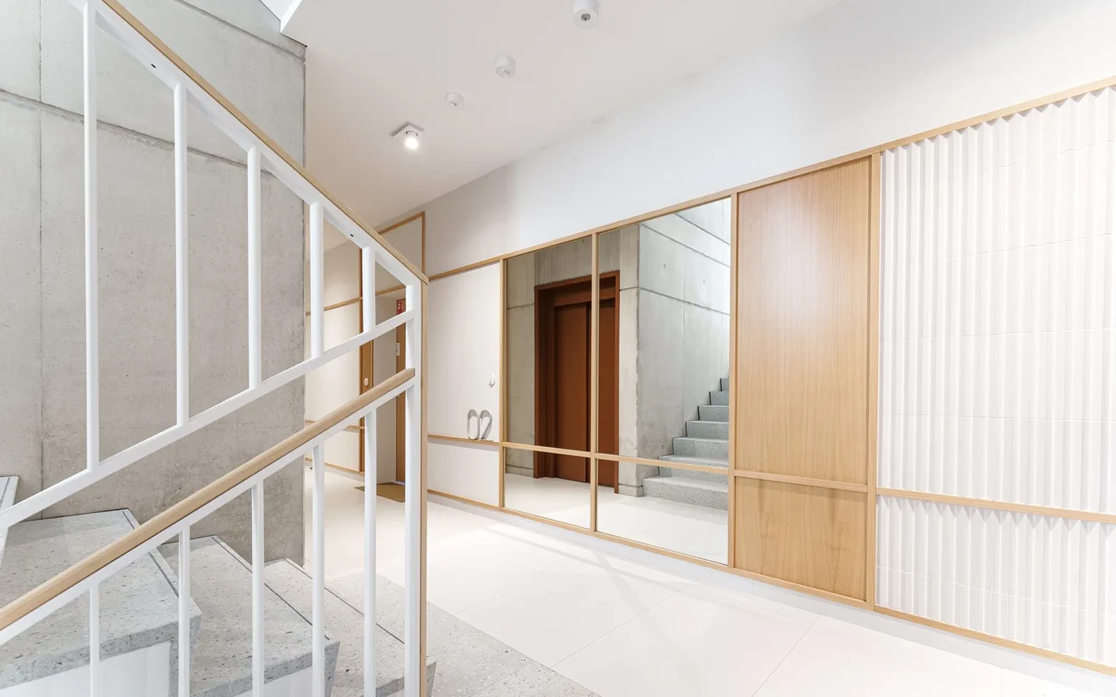 Projekt korytarzy i klatek schodowych